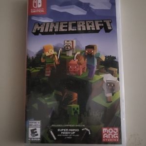 Minecraft Game for Nintendo Switch - Brand New/Unopened
